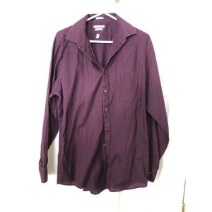 Van Heusen Men’s button up shirt